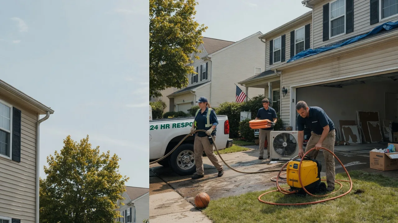 Emergency Water Damage Restoration in Sarahsville, OH near me